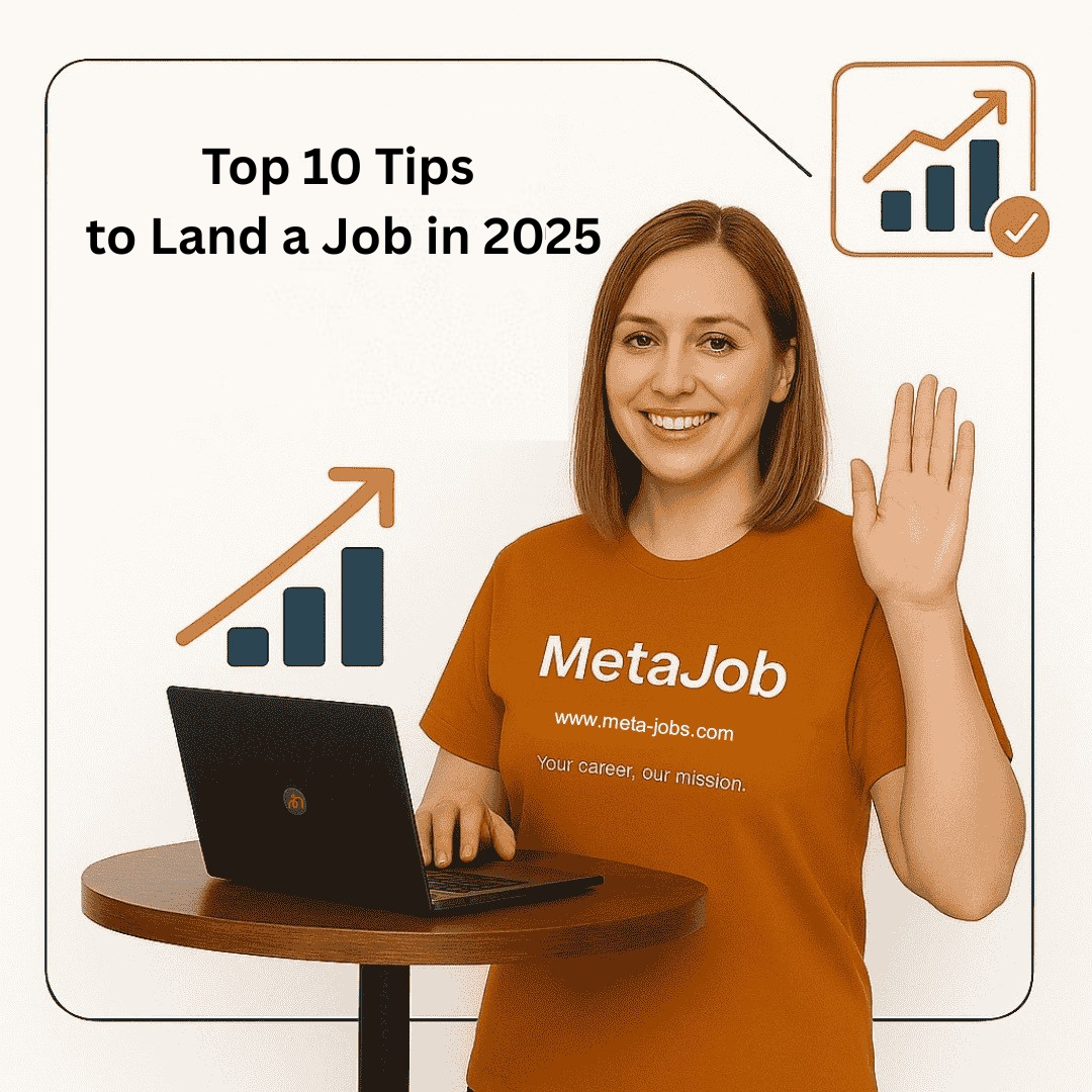 Top 10 Tips  to Land a Job in 2025